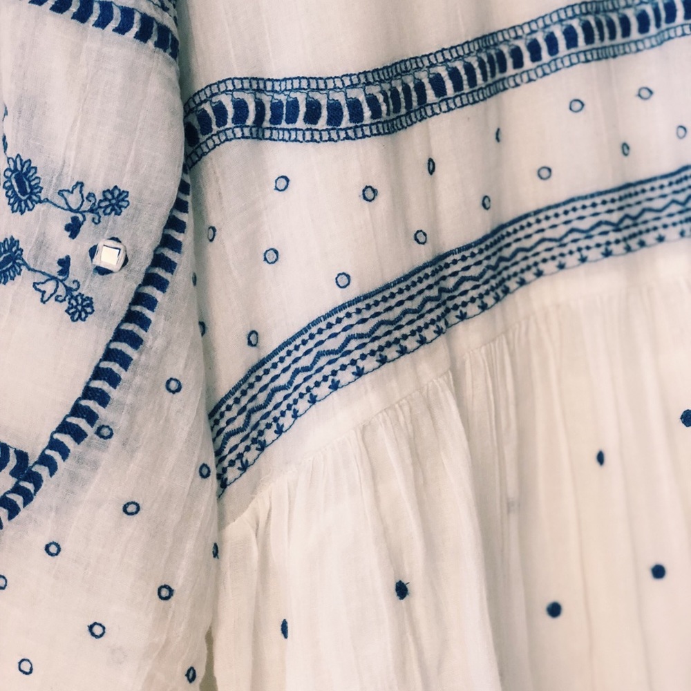 Anthropologie mermaid brand mini dress/tunic - Picture 3 of 5